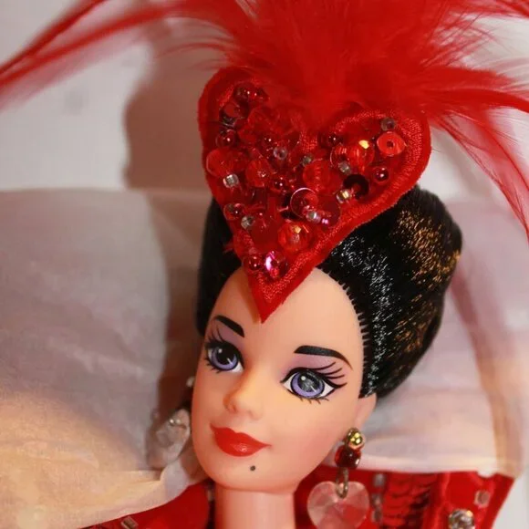 1994 Bob Mackie Queen Of Hearts Barbie Doll - Special Edition Collector Barbie From Mattel - View #14